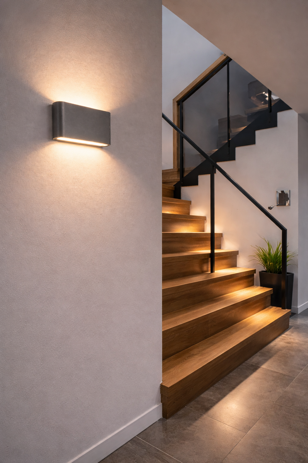 Applique murale LED minimaliste - Éclairage élégant et puissant