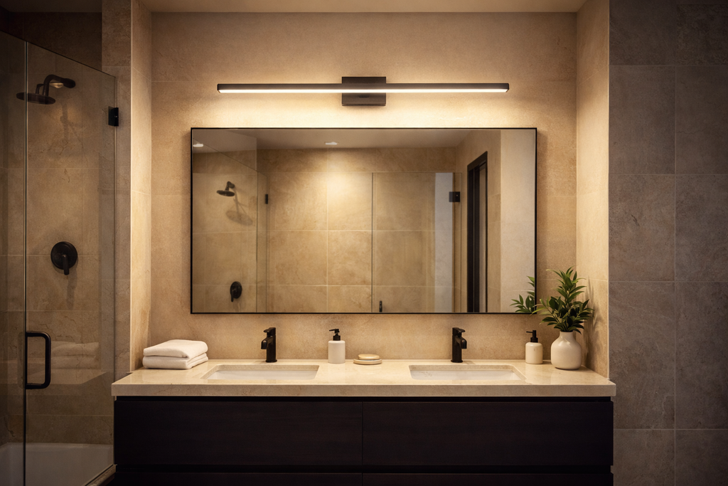 Applique LED Salle de Bain Étanche - Luminaire Mural Moderne pour miroir