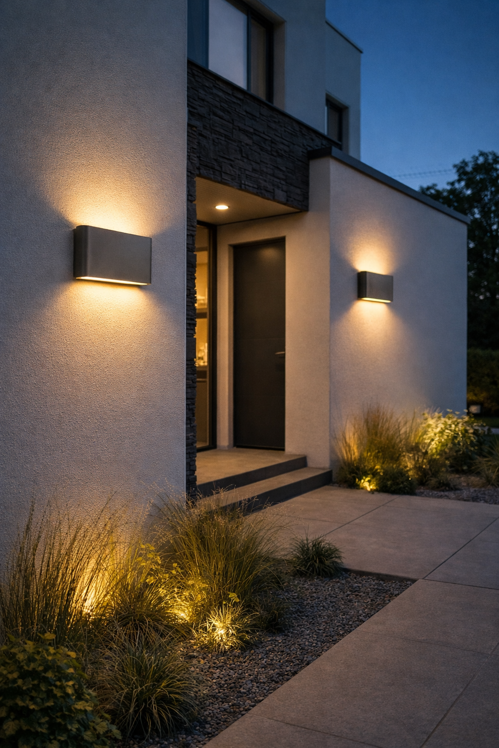 Applique murale LED minimaliste - Éclairage élégant et puissant