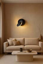 Applique murale moderne rotative à LED