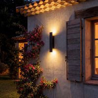 Applique Murale Extérieure LED - Éclairage Architectural Moderne Haut & Bas