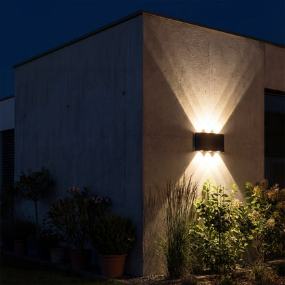 Applique murale LED architecturale – Intérieur & Extérieur (effet haut & bas)