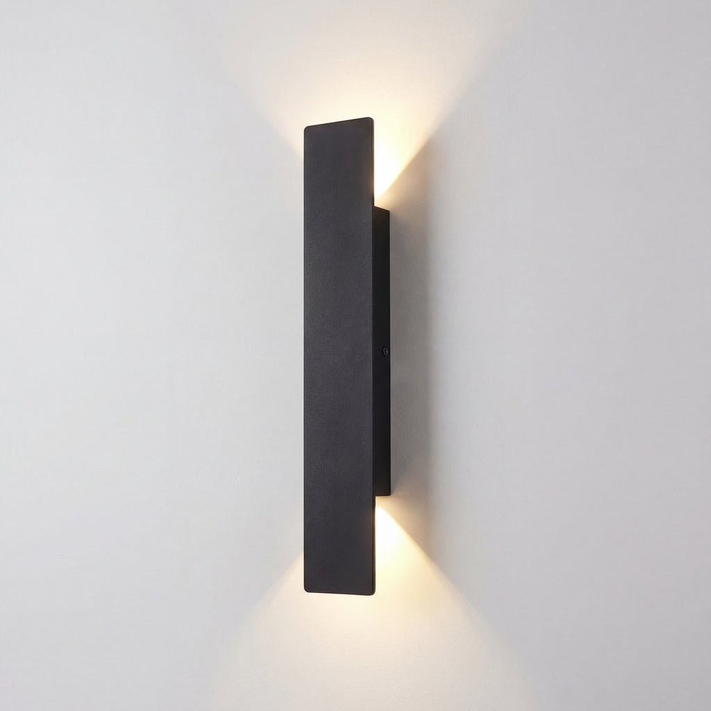 Applique Murale Extérieure LED - Éclairage Architectural Moderne Haut & Bas